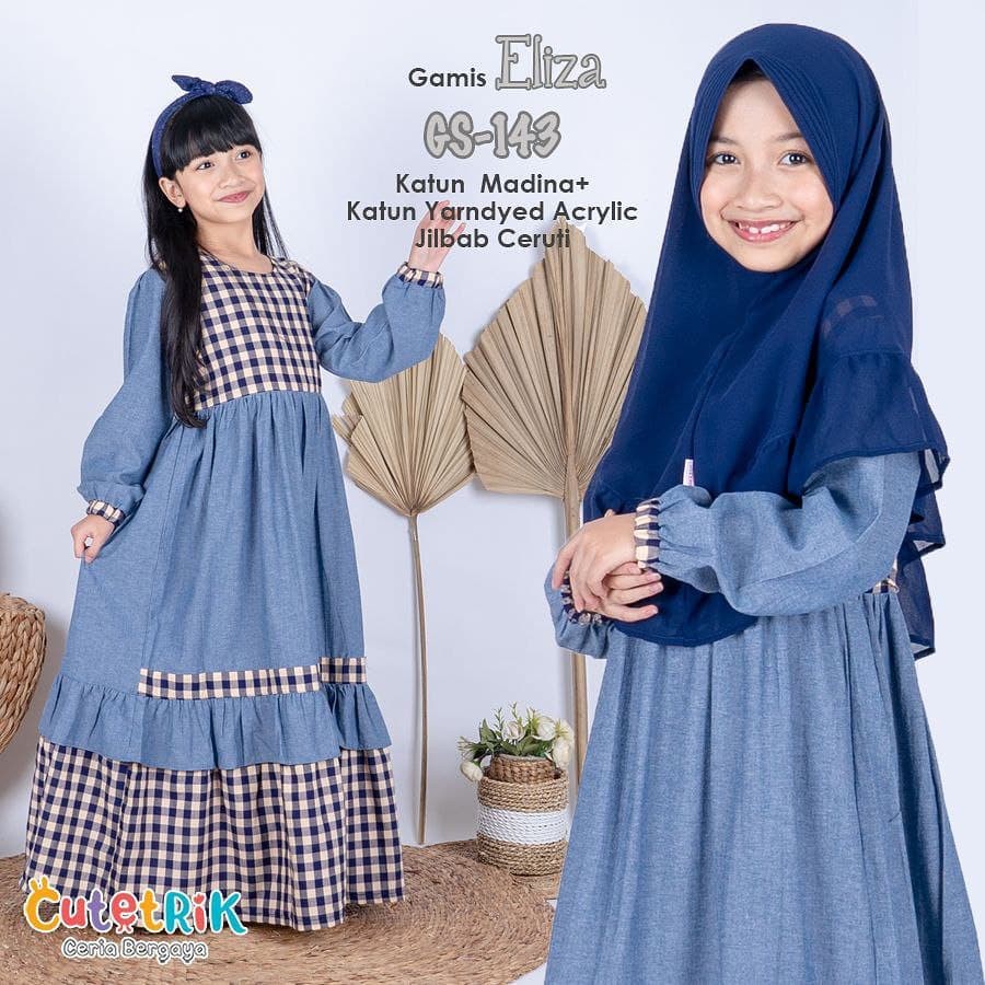 Baju Gamis Anak Perempuan Umur 9 13 Tahun Model Terbaru Trendy Modern Kekinian 2019 2020 Sativa Shopee Indonesia