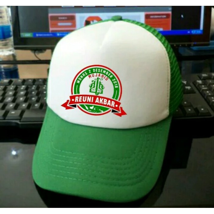 NJSTO1123 TOPI ISLAMI 212 REUNI ALUMNI AKBAR