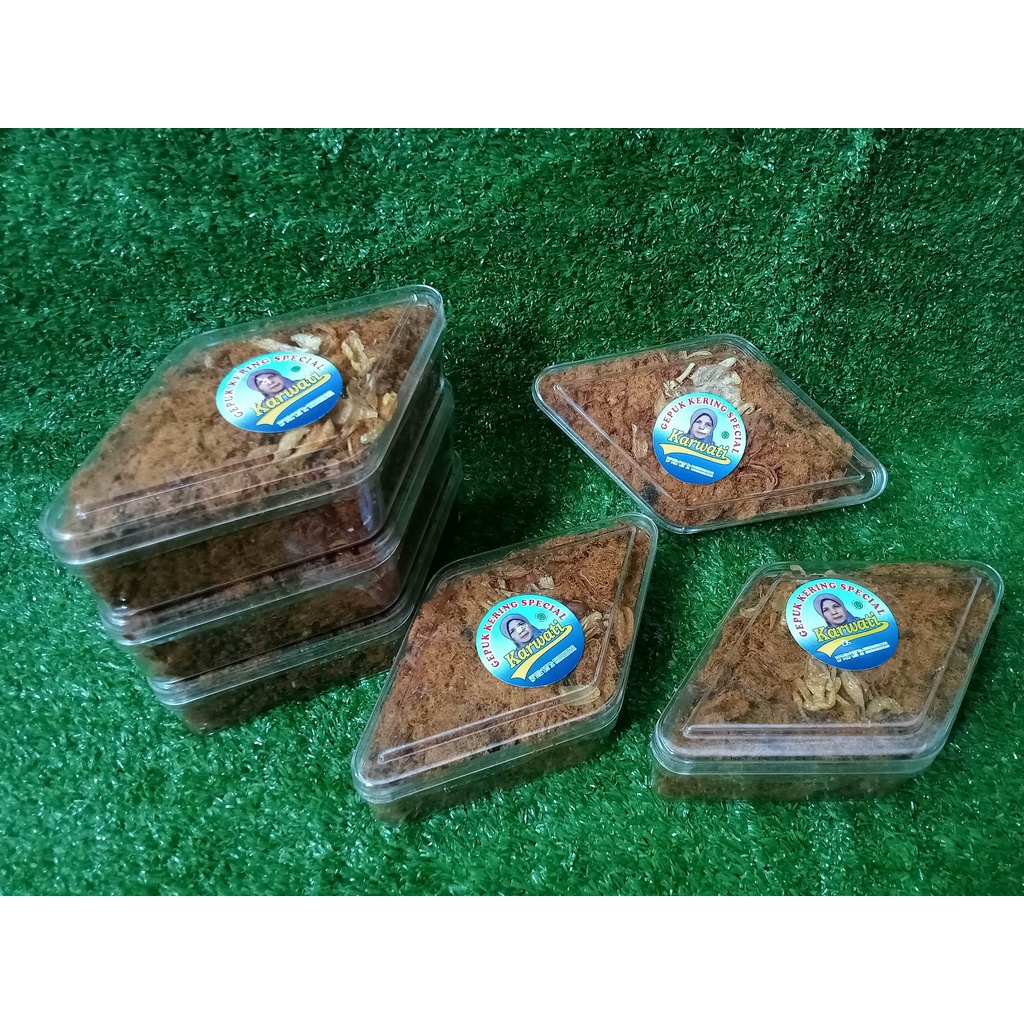 

GEPUK SAPI KERING ORIGINAL KARWATI ASLI CIANJUR BERAT 150 GR