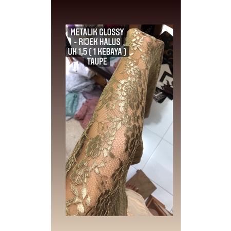 YSL METALIK RIJEK // 1 kebaya