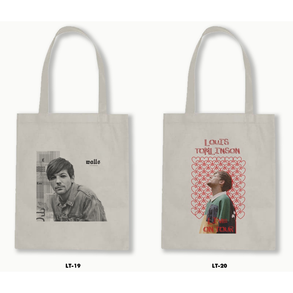 TOTE BAG BLACU - LOUIS TOMLINSON 1