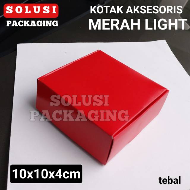 

36 PCS KOTAK AKSESORIS MERAH/TEMPAT SOUVENIR/KOTAK MERAH/BUNGKUS KADO KARDUS