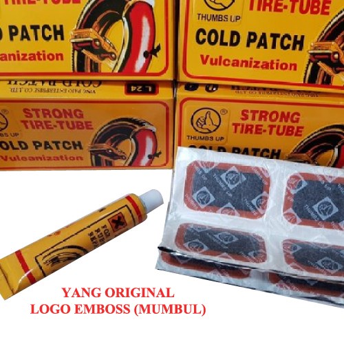 TIP TOP Thumbs Up Tambal Ban Dalam Cold Patch Ban Sepeda