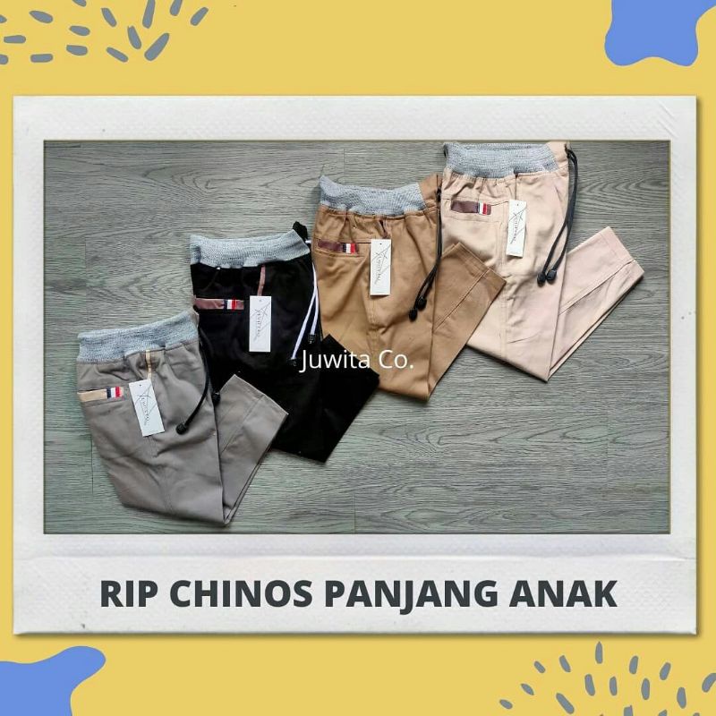 CHINOS RIP PANJANG ANAK