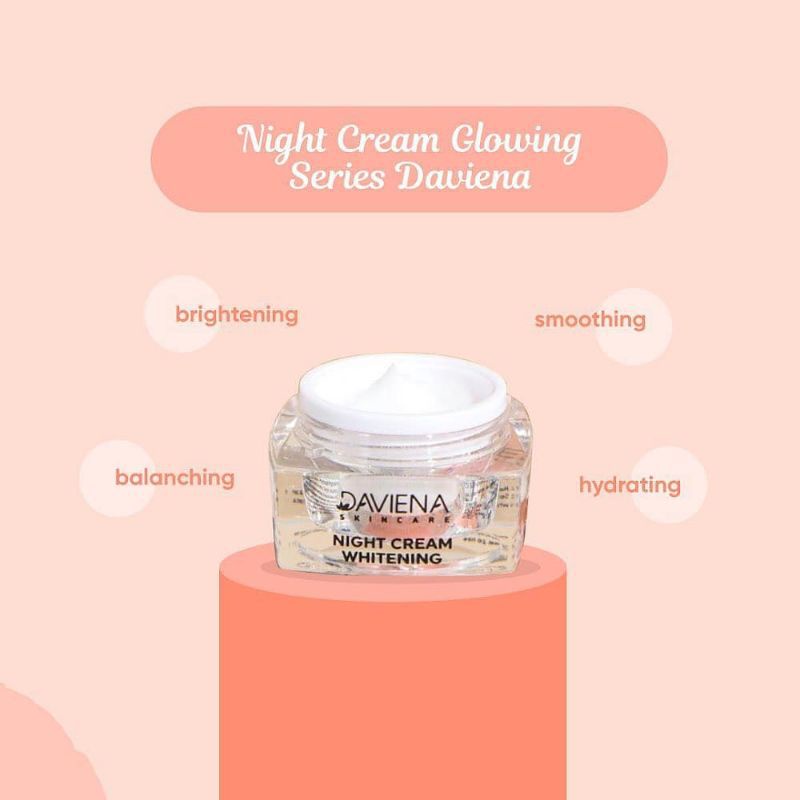 Daviena Skincare Paket Glowing Series Davienaskincareofficial Davina Devina Lampung Surabaya Jakarta Pemutih Pencerah Wajah Glowing Daviena Skincare-6