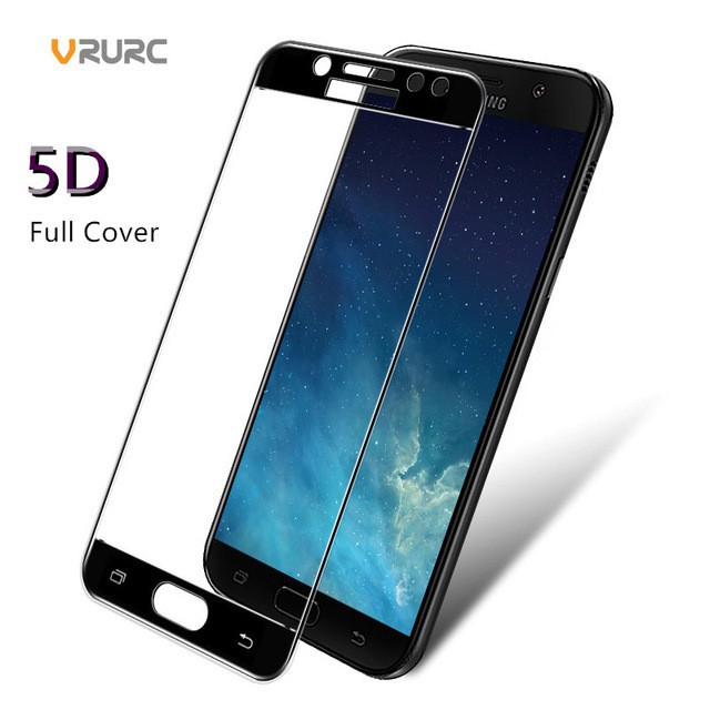 TEMPERED GLASS FULL HD SAMSUNG J7 PRO ANTI GORES KACA FULL LEM -COVER