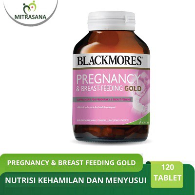 

Blackmores Pregnancy Breast Feeding Gold 120 Tablet