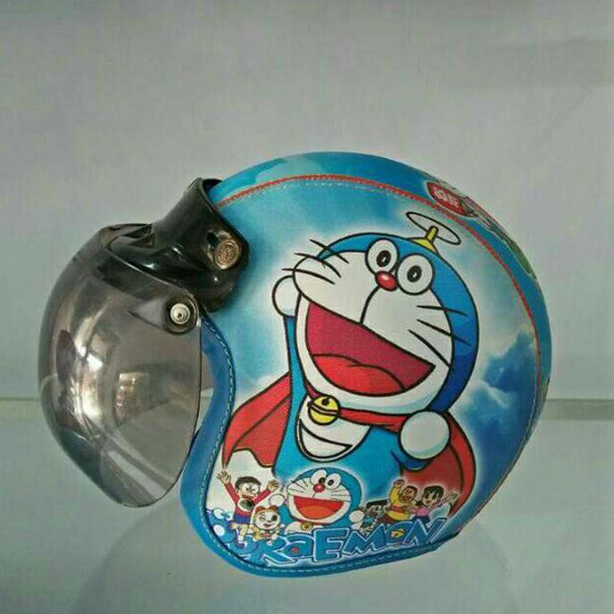 GROSIR HELM BOGO ANAK DORAEMON PROMO