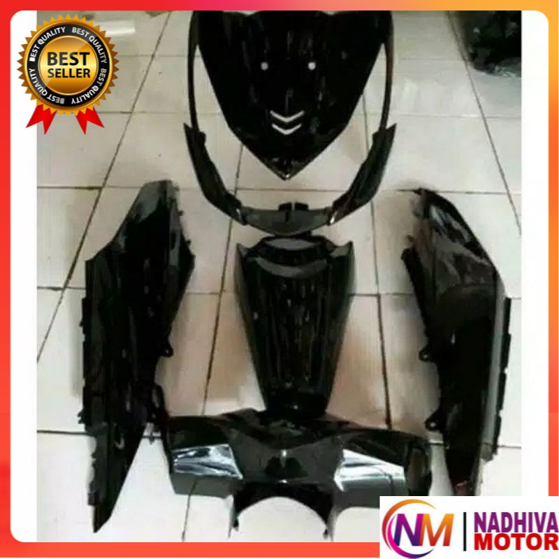 Full Body Bodi Halus Beat FI Stater Kasar 2012 2013 2014 Warna Hitam Kualitas Seperti Ori original