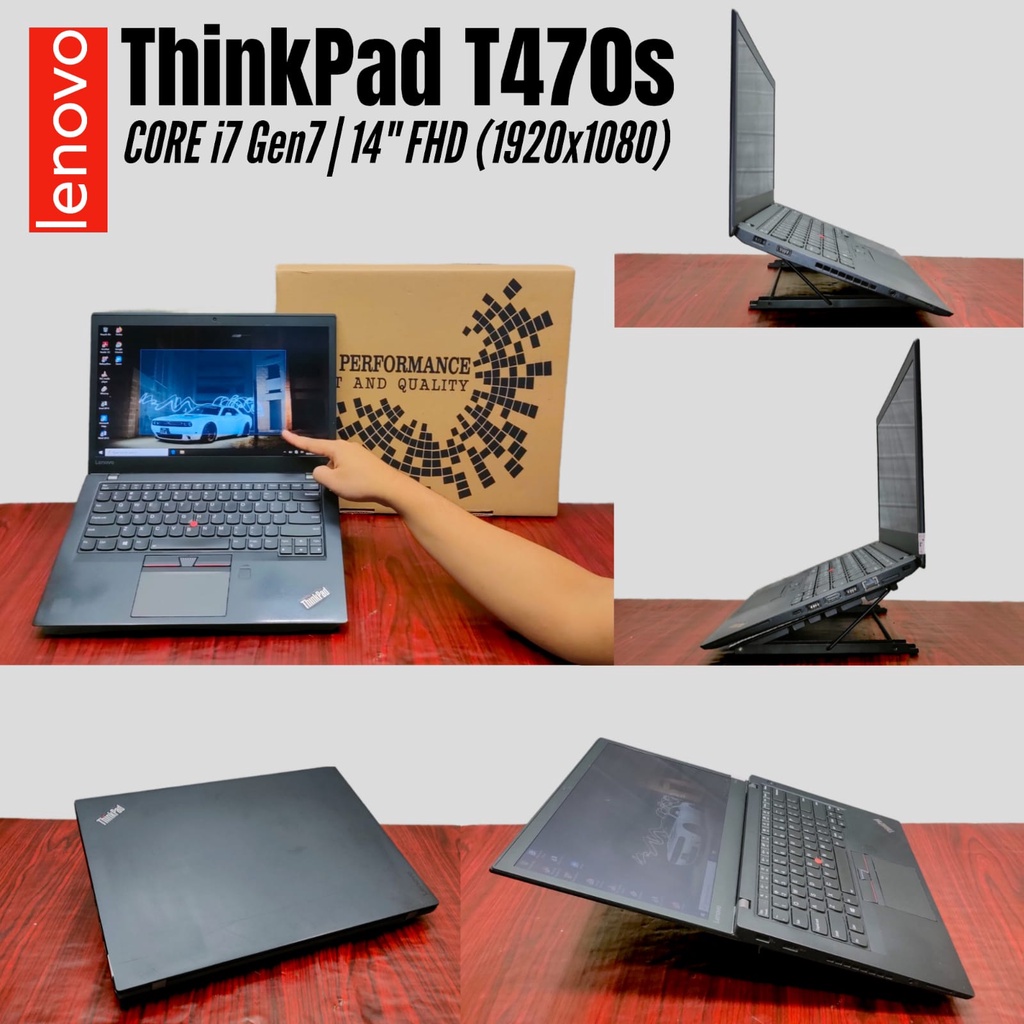 Laptop Core i7 Gen7 Touchscreen Berkualitas dan Bergaransi-LENOVO T470S Ci7