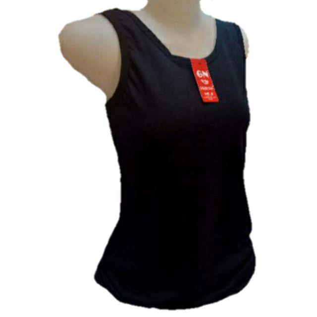 Singlet Golden Nick Tank Top GN Katun-Hitam
