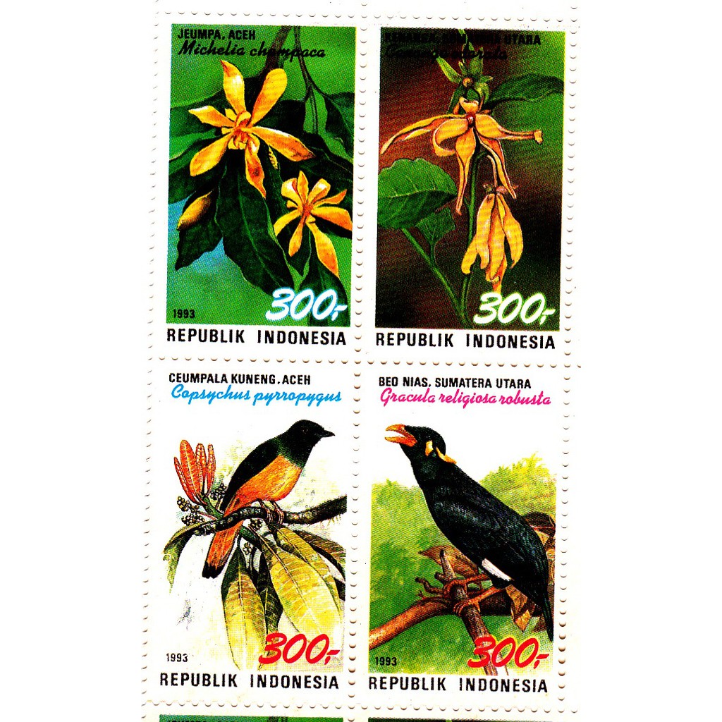

Perangko Flora Fauna Indonesia (1993)