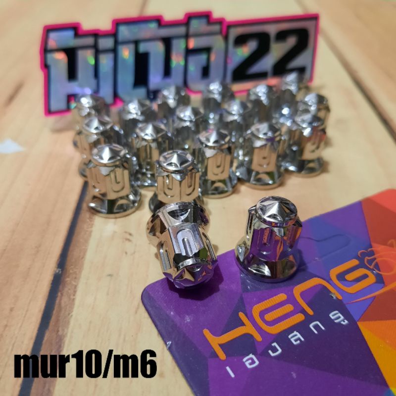 mur 10 topi gold probolt m6 original heng thailand