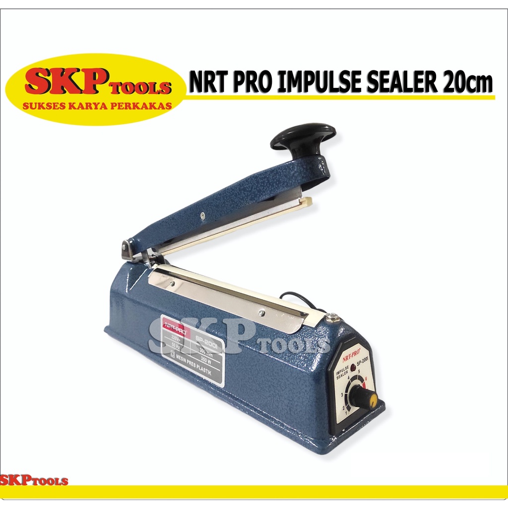 NRT PRO IMPLUSE SEALER 20cm MESIN PRES PLASTIK