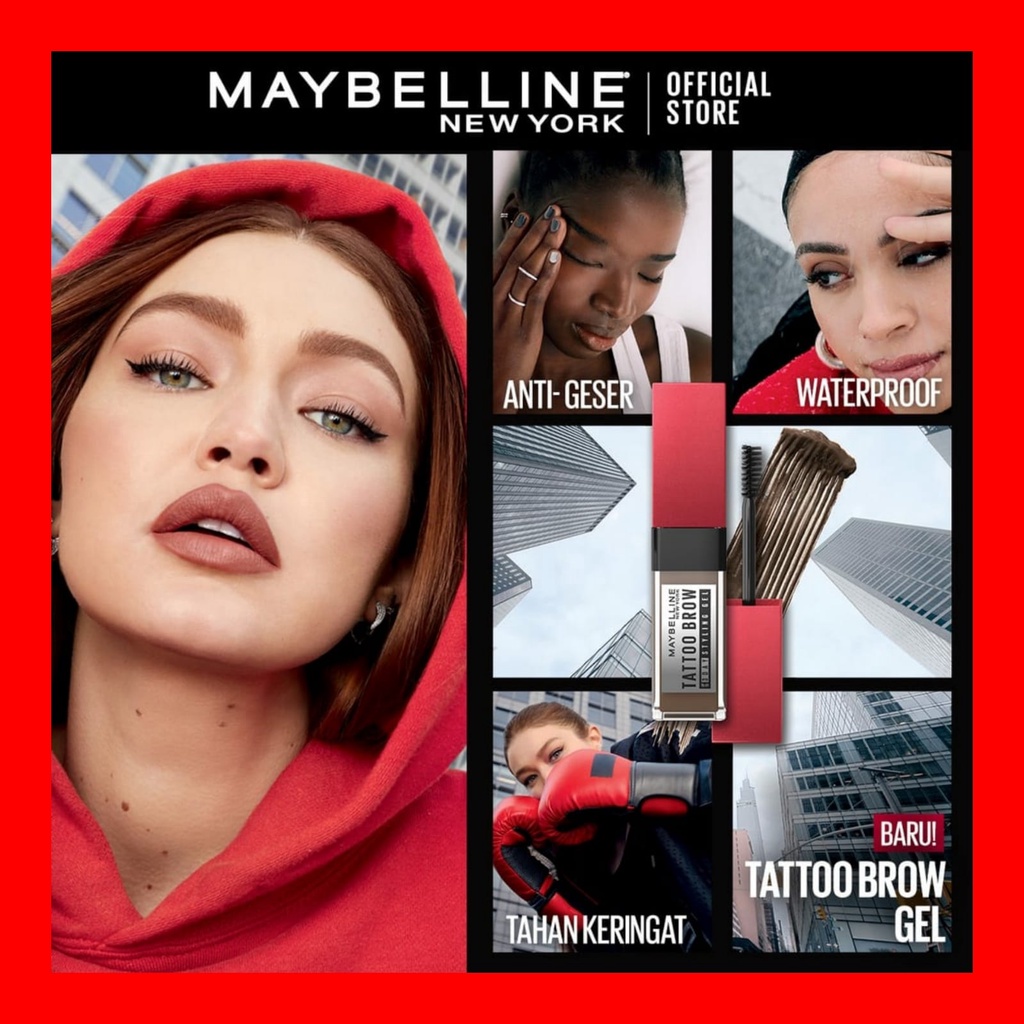 MAYBELLINE TATTO BROW UP TO 3DAY STYLING GEL