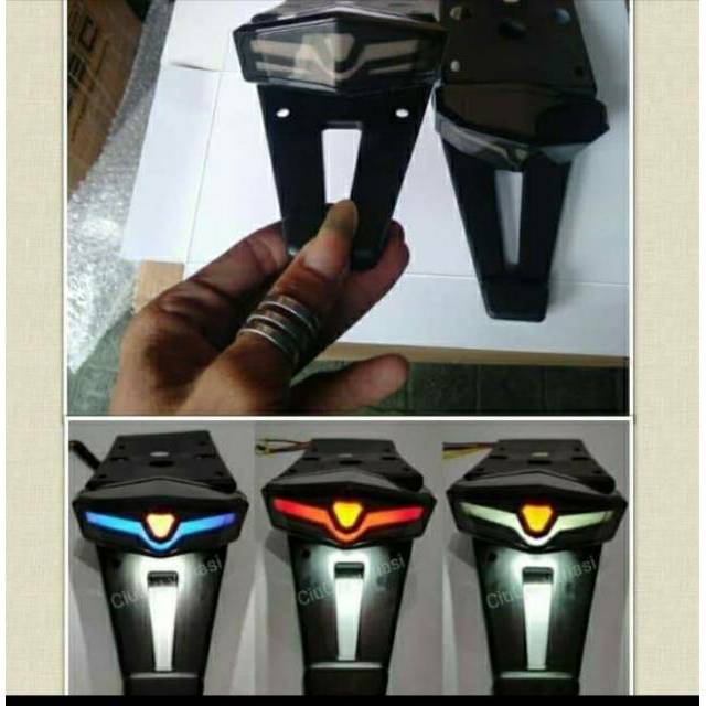 Spakbor belakang lampu led KLX 150 D TRACKER 150 3in1