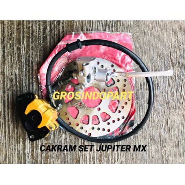 CAKRAM ASSY DEPAN REM DISK ASSY DEPAN 1 SET KOMPLIT JUPITER MX-JUPITER Z NEW-VEGAZR-VEGA ZR