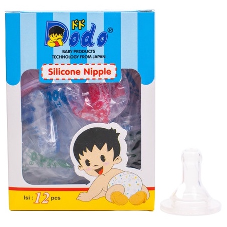 [TERLARIS] Pigeon Silicon Nipple Standard ukuran S M L Dot Bayi Pigeon Silicon Standard ukuran S M L-S -> DODO DOT BULAT