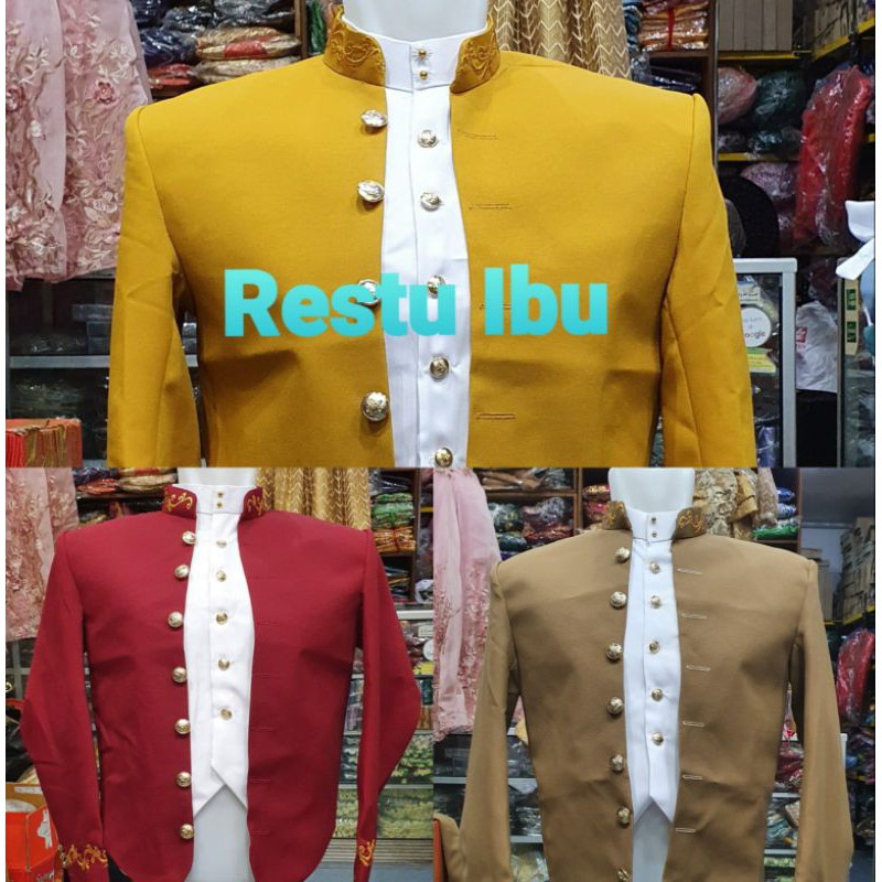 Beskap Hewes BAPAK BESAN Among Tamu MC / Beskap Jawa Solo