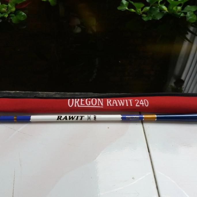 Joran Tegek Telescopic Micro Fishing Oregon Rawit 240Cm