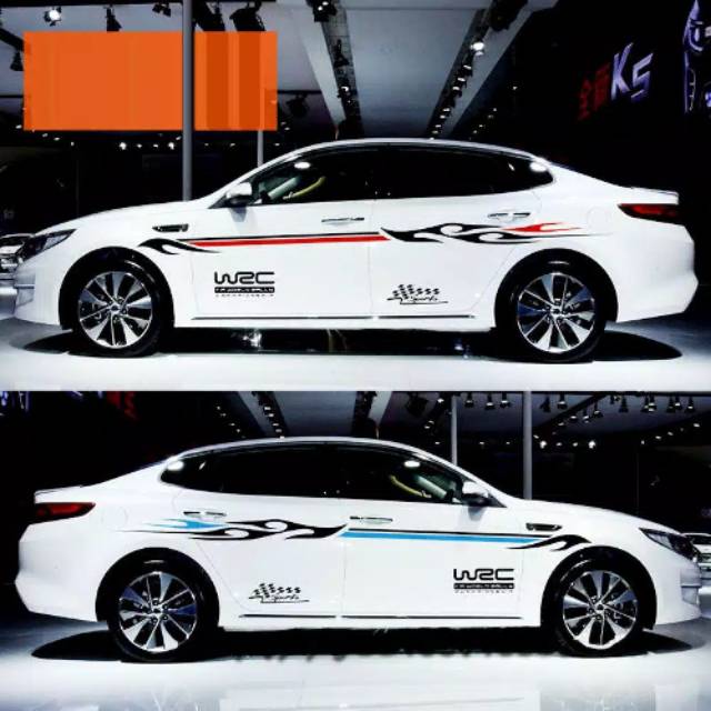 STICKER STIKER MOBIL TERBARU TIPE SEDAN STIKER MOBIL KEREN SEDAN MAZDA CIVIC VIOS LIMO COROLA LANCER