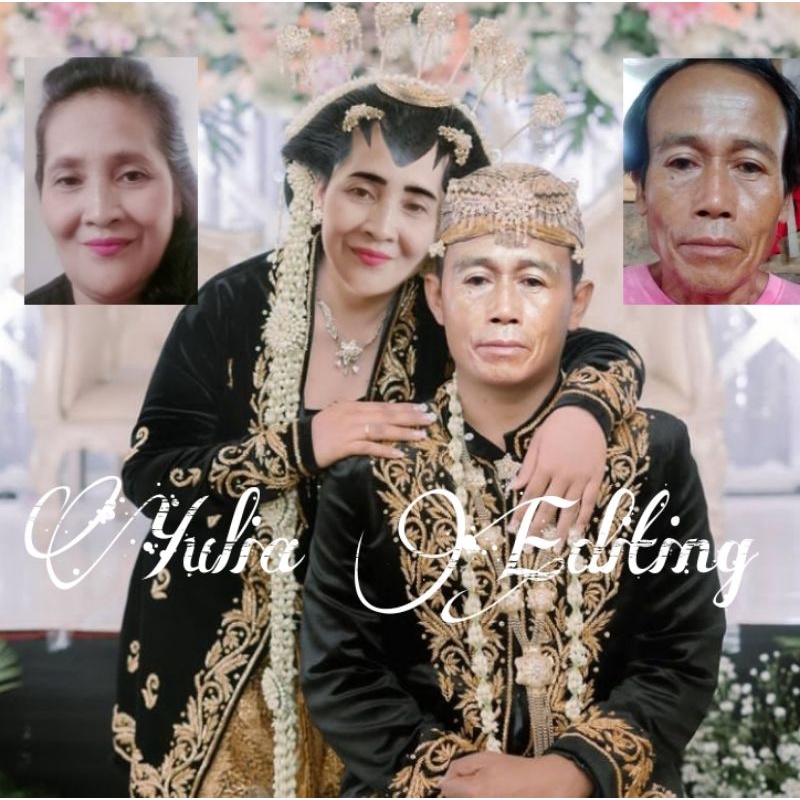 edit foto pengantin Tampa cetak