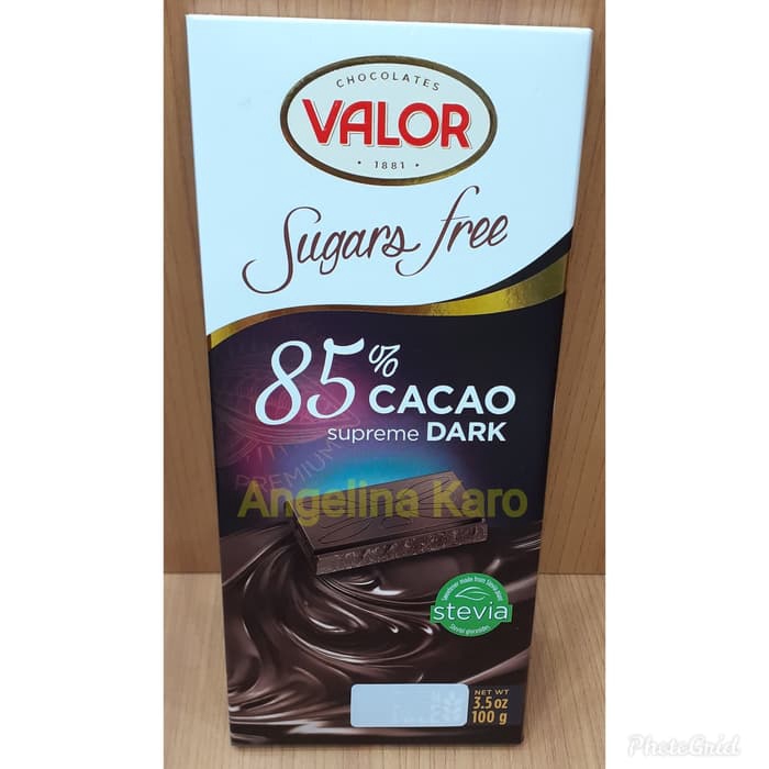 

Valor Sugar Free 85% Cacao Supreme Dark-Chocolate Import