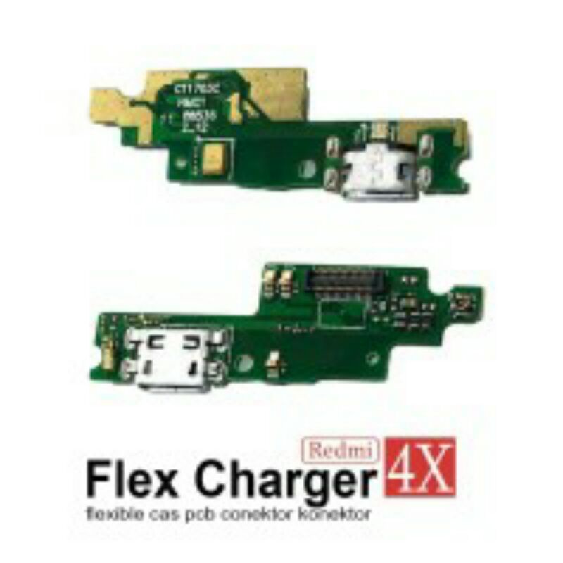 konektor cas /papan cas redmi 4x