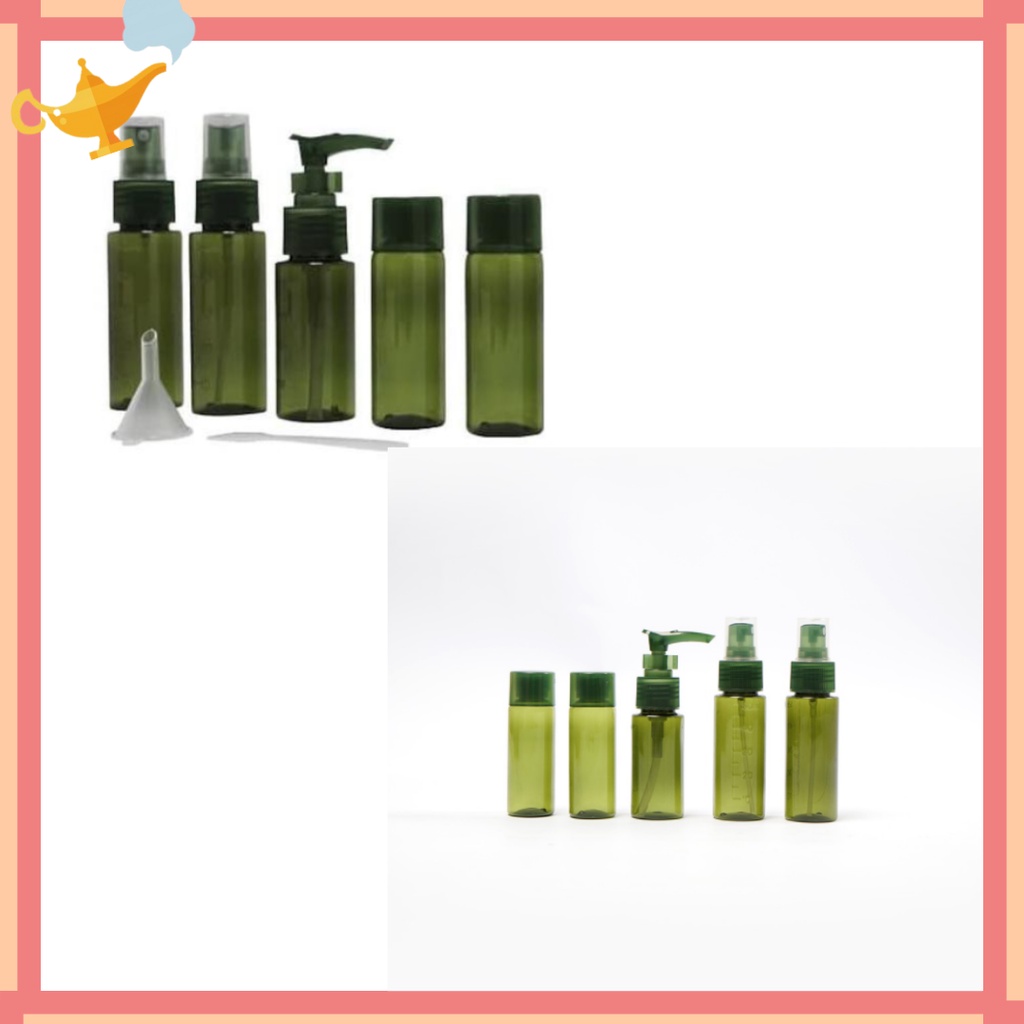 Jual MINI BOTOL TRAVEL KIT BOTTLE SET BOTOL KOSMETIK BOTOL SPRAY