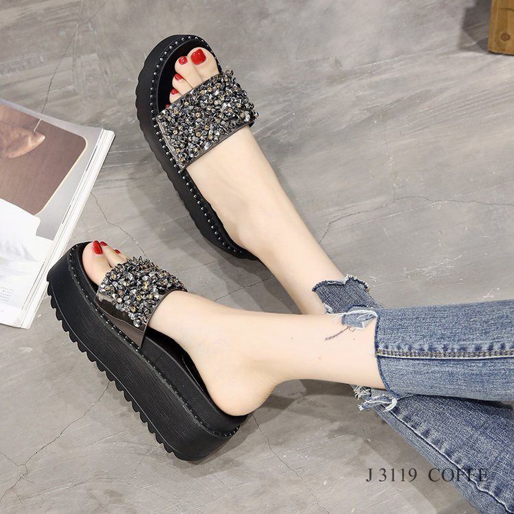 SANDAL SLOP WEDGES FASHION WAYNA 3119