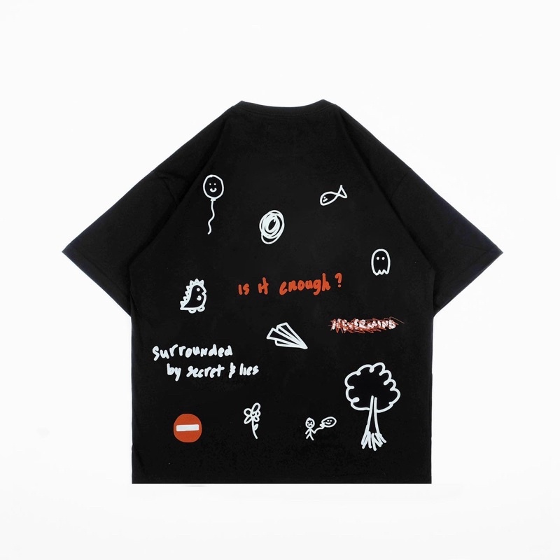FAITH FADE DYSTOPIA - Hope Oversized Tee (Black)