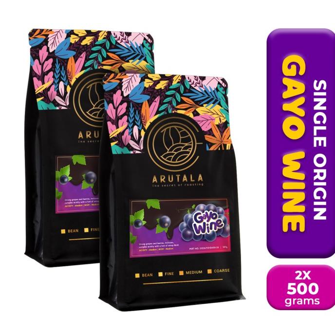 

ARUTALA Kopi Arabika Gayo Wine 1KG