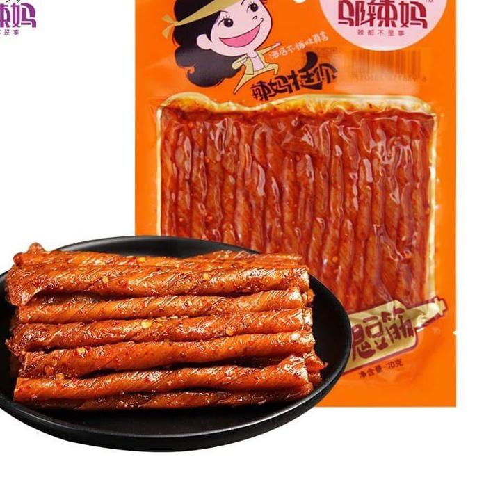 

『8.8 sale』 (HALAL) 邬辣妈 酒鬼豆筋 香辣味 辣条 Wulama Latiao Spicy Tofu gas !!