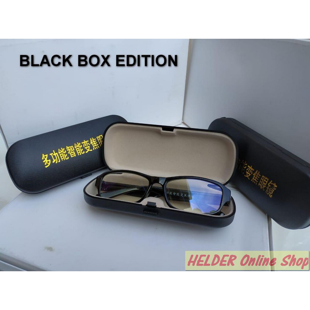 Kacamata Baca Plus Ajaib Auto Focus - BLACK BOX EDITION