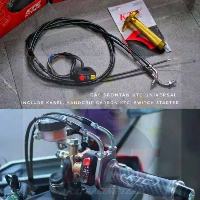 Gas Spontan Ktc 2 Kabel Dan Akai Premium L Gas Cnc Original Universal Semua Motor