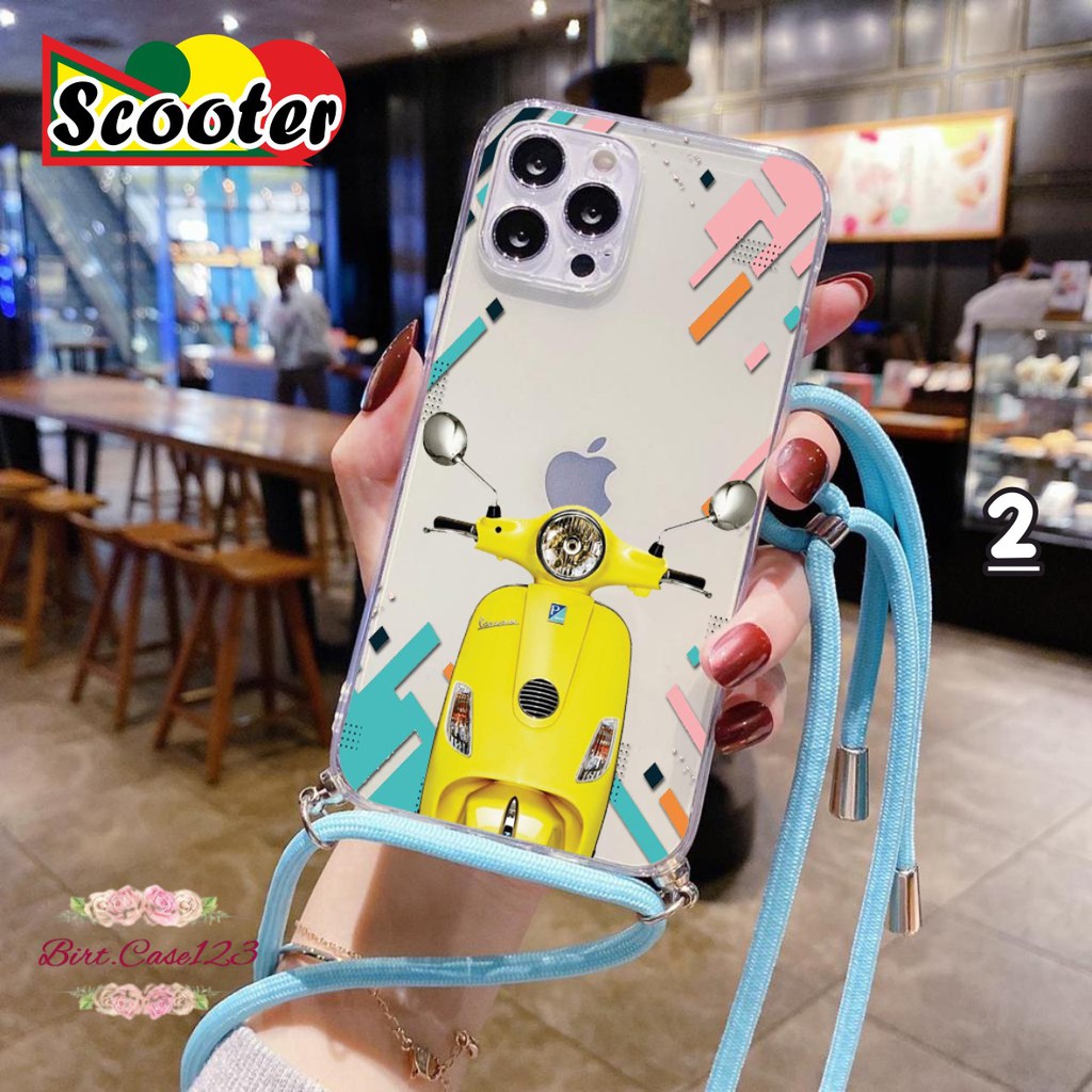 Softcase Slingcase Lanyard Bening SCOOTER Infinix Note 8 Hot 9 Play X680 X682 10 Lite BC5666