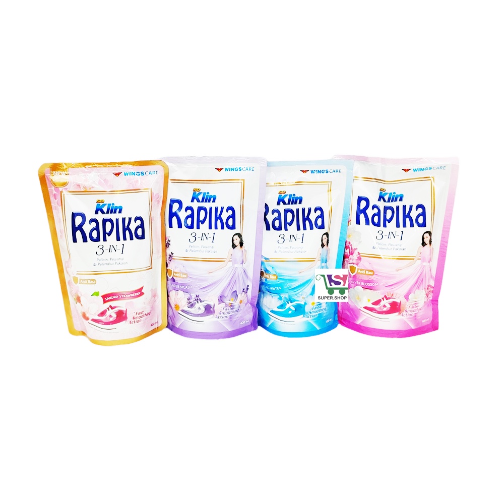 Rapika 3in1 Pewangi Setrika 400 ML