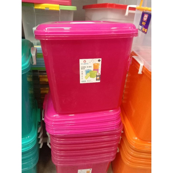 Container Box Q-Bic / Kotak Penyimpanan / Wadah 43 Liter 1058 Claris