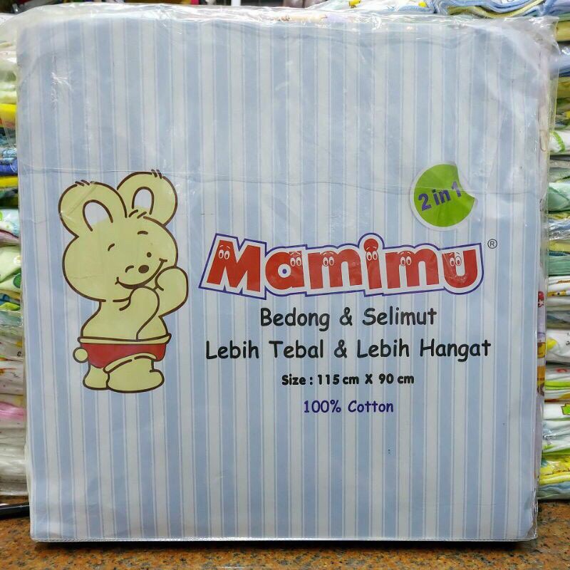 Selimut Bedong / Gedong Bayi Mamimu 115x90 cm (1pcs)