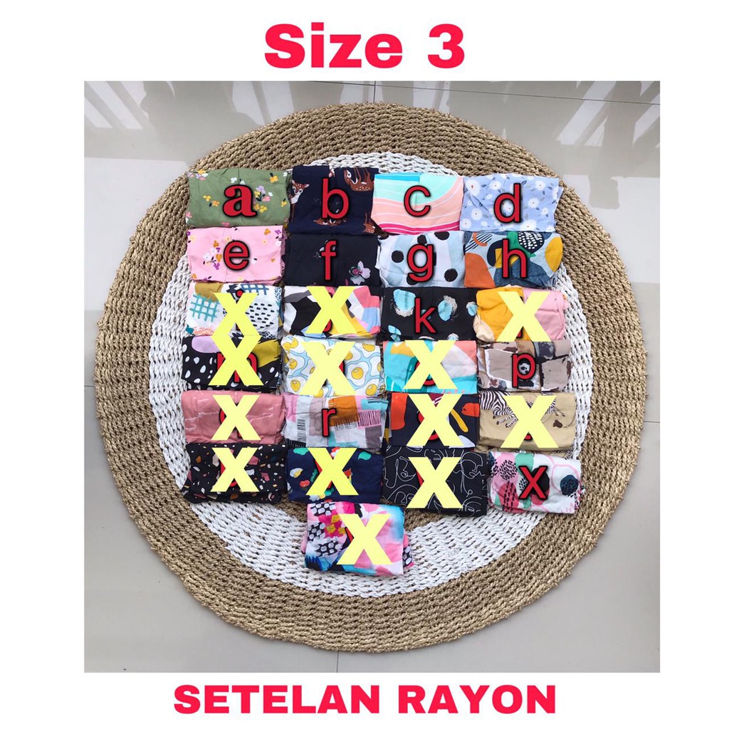 Setelan Rayon Anak Smilee Pendek Setrayon Anak Murah