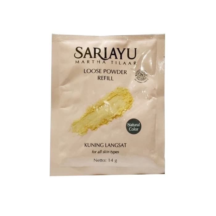 Sariayu Loose Powder Refill Sachet 14g