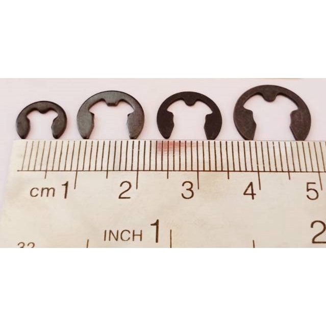 Spi Kancing Klip Kampas Ganda Kampas Otomatis Snap Ring ( 3 Buah ) / Snap Ring Klip Kancing Kampas G