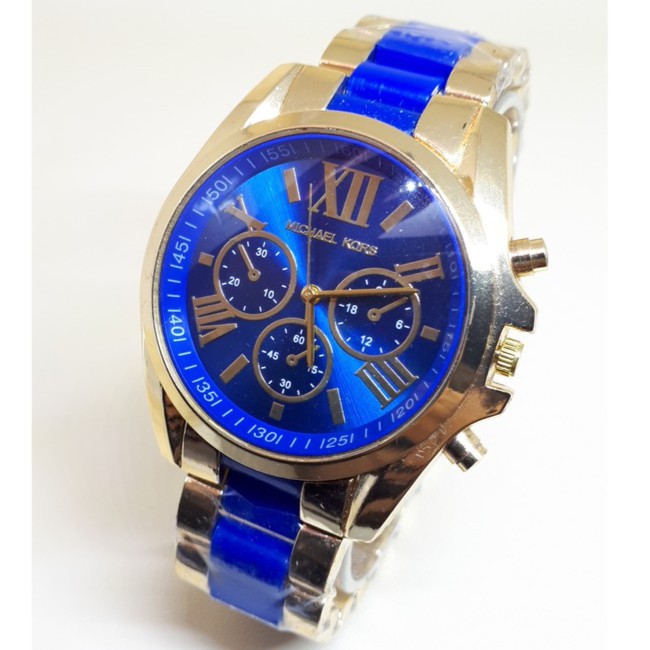 JAM TANGAN RANTAI MICHAEL KORS KOMBI KERAMIK CHRONO OFF / MK002
