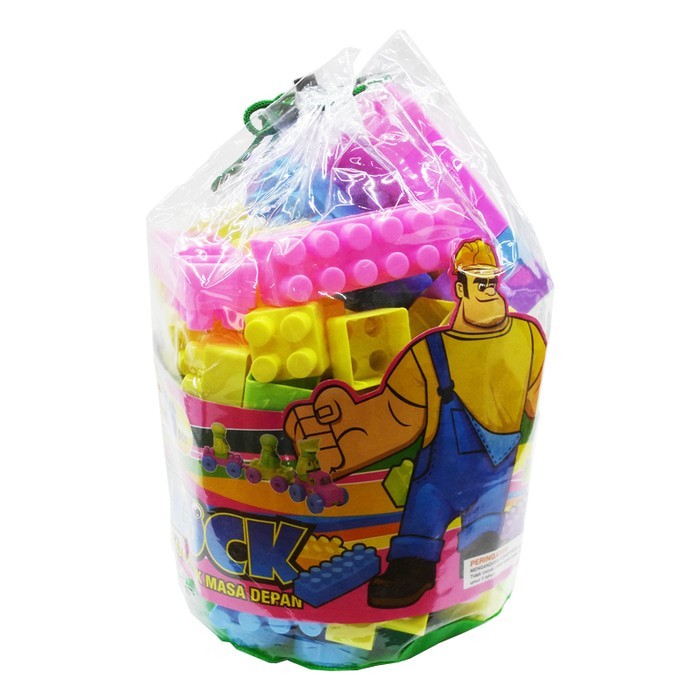 Lego Block Besar Mr Blok 106 pcs
