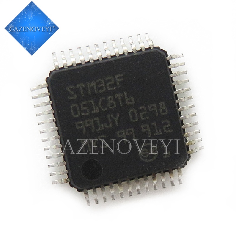 1pc Ic Stm32F051C8T6 Stm32F051C8 Stm32F051 32f051 Qfp-48