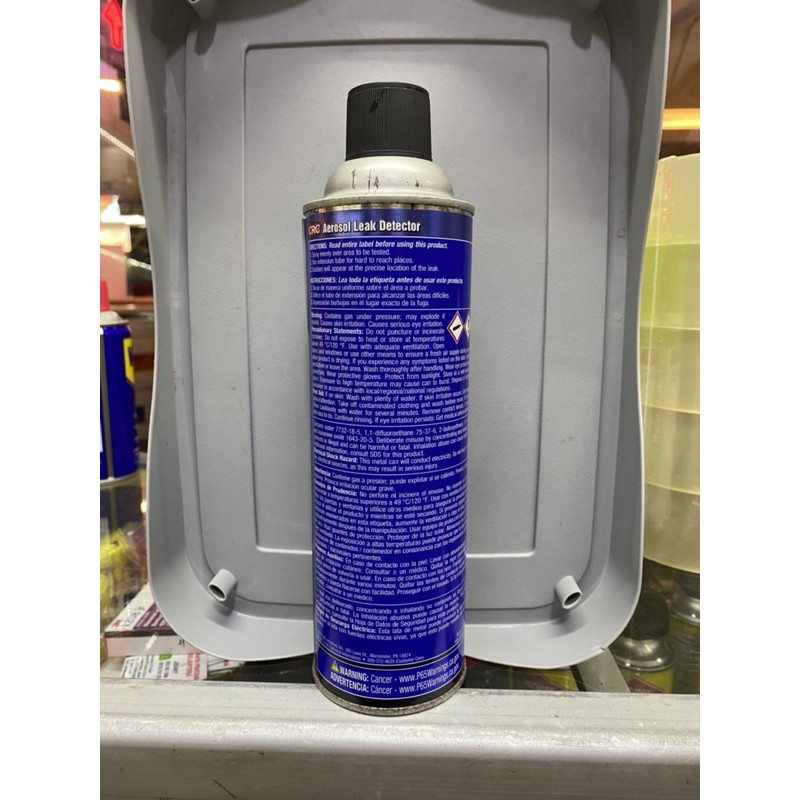 crc leak detector spray