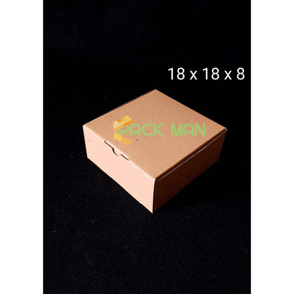 

Corugated Box / Karton Dus Die Kotak / 18 X 18 X 8 ( P x L x T )