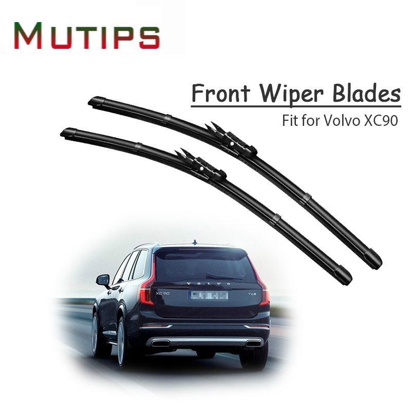 1 Set Karet Wiper Kaca Depan Mobil Untuk Volvo XC90 2014 2013 2012 2011-2002