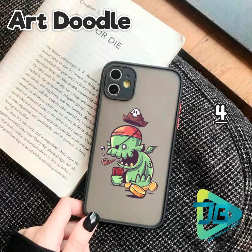 SOFTCASE DOVE ART DOODLE OPPO VIVO SAMSUNG XIAOMI REALME IPHONE ALL TYPE JB4901