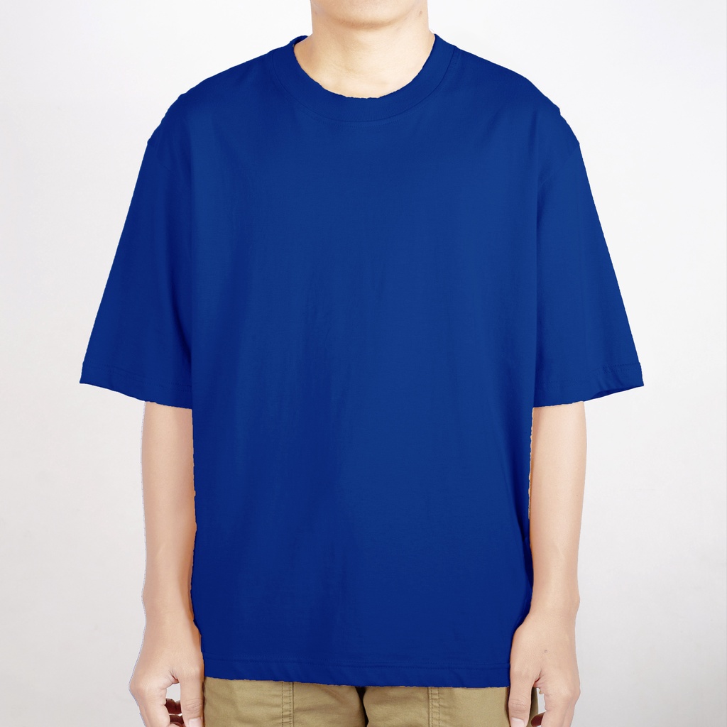 OVERSIZE TEES ROYAL BLUE